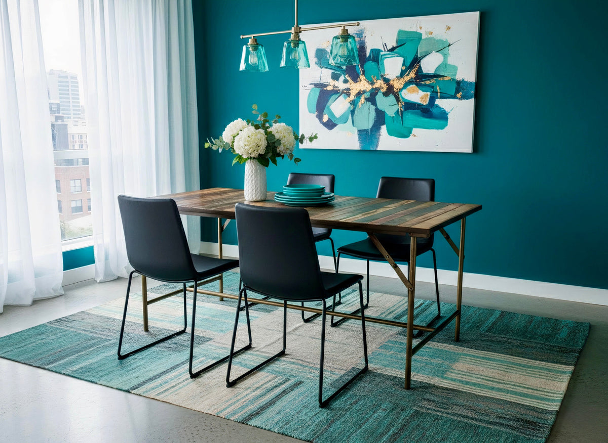 Industrial folding table