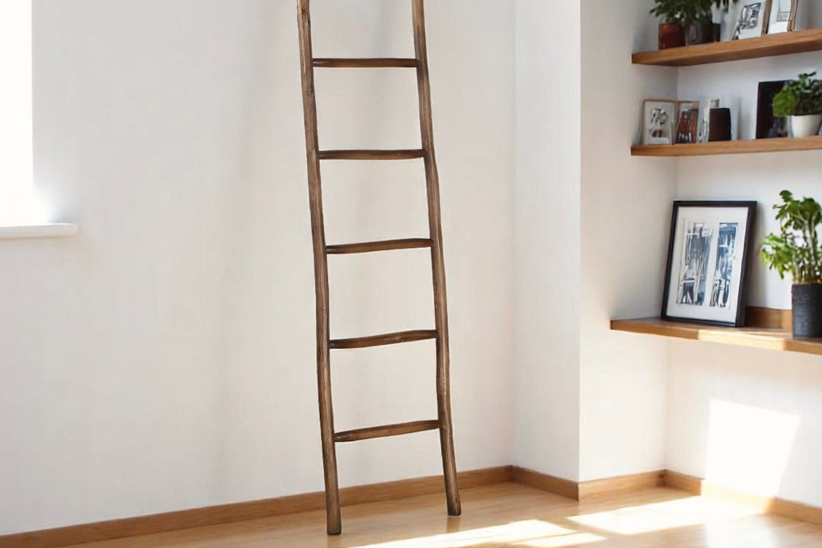 Wooden ladder