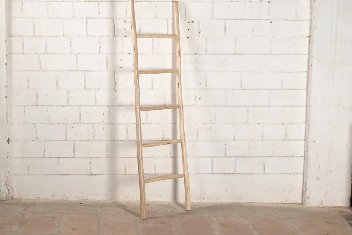 Wooden ladder