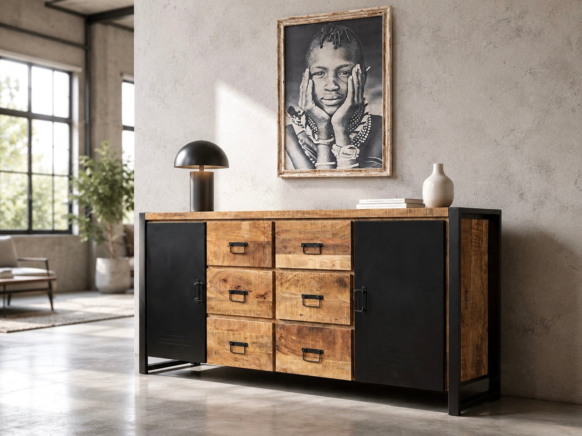 Mango wood Avia buffet