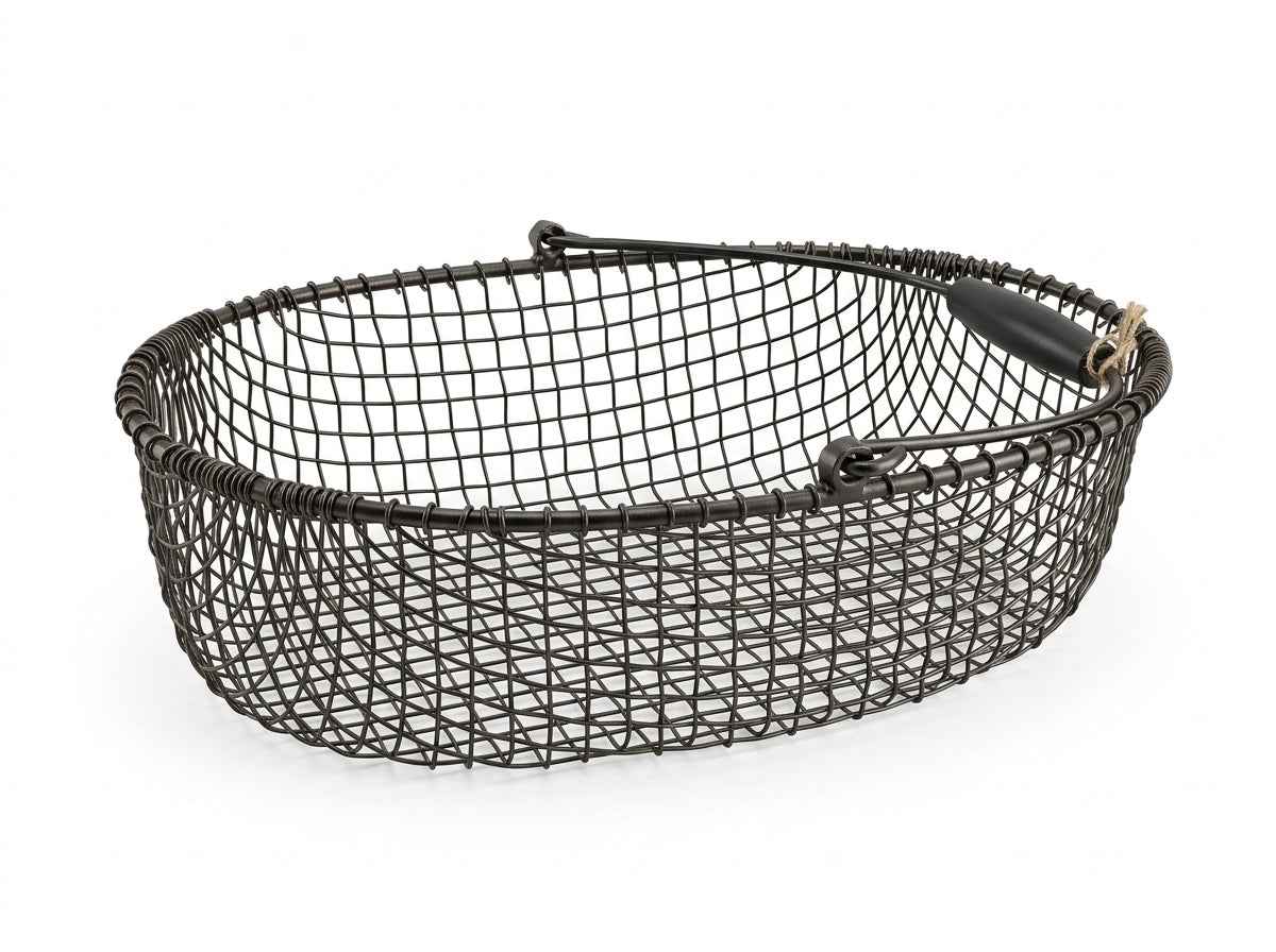 Oval Metal Basket