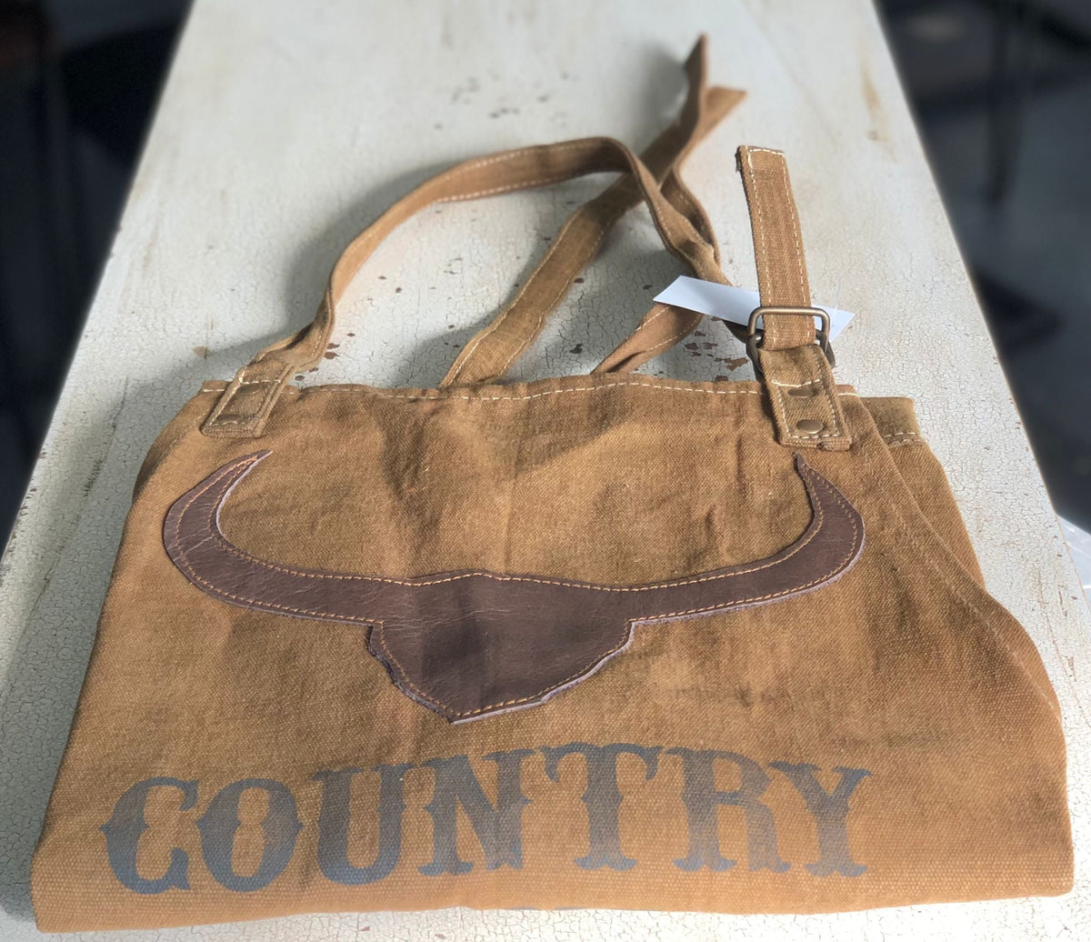 Military canvas apron