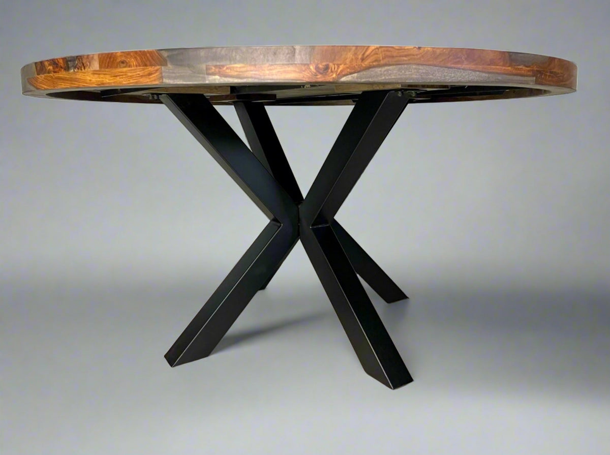 Table Ronde en Bois de Rose