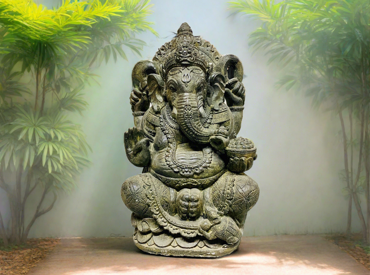 large Ganesh statue