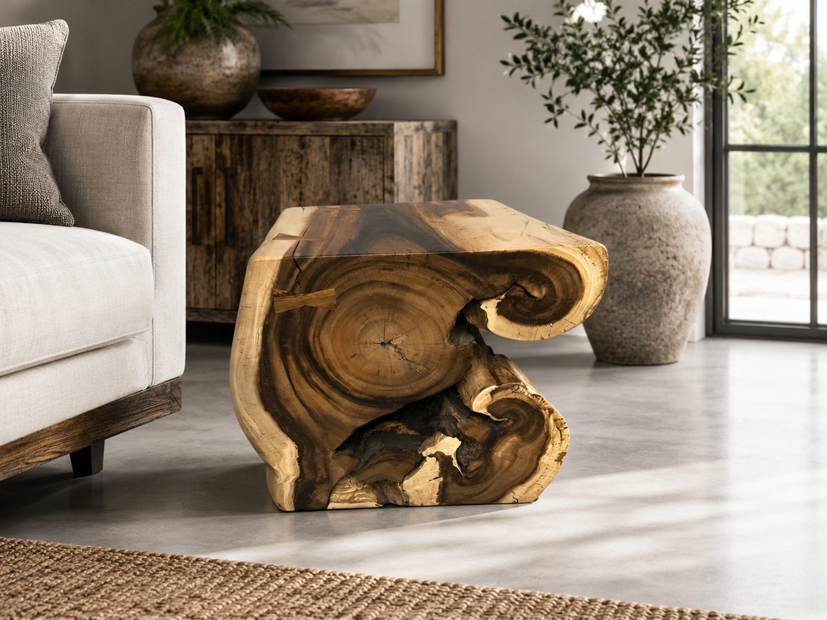 Console (trunk) in Suar wood