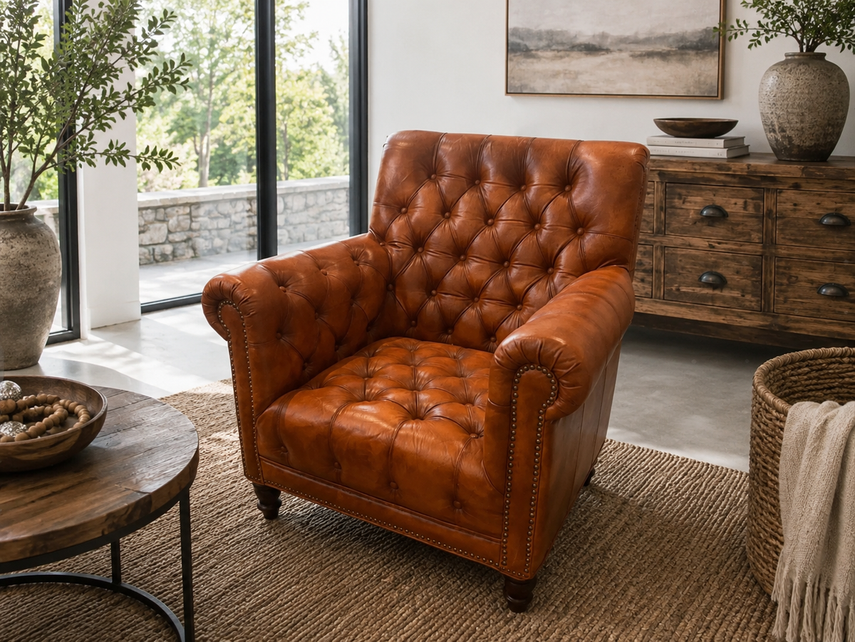 Chesterfield Collection in Leather