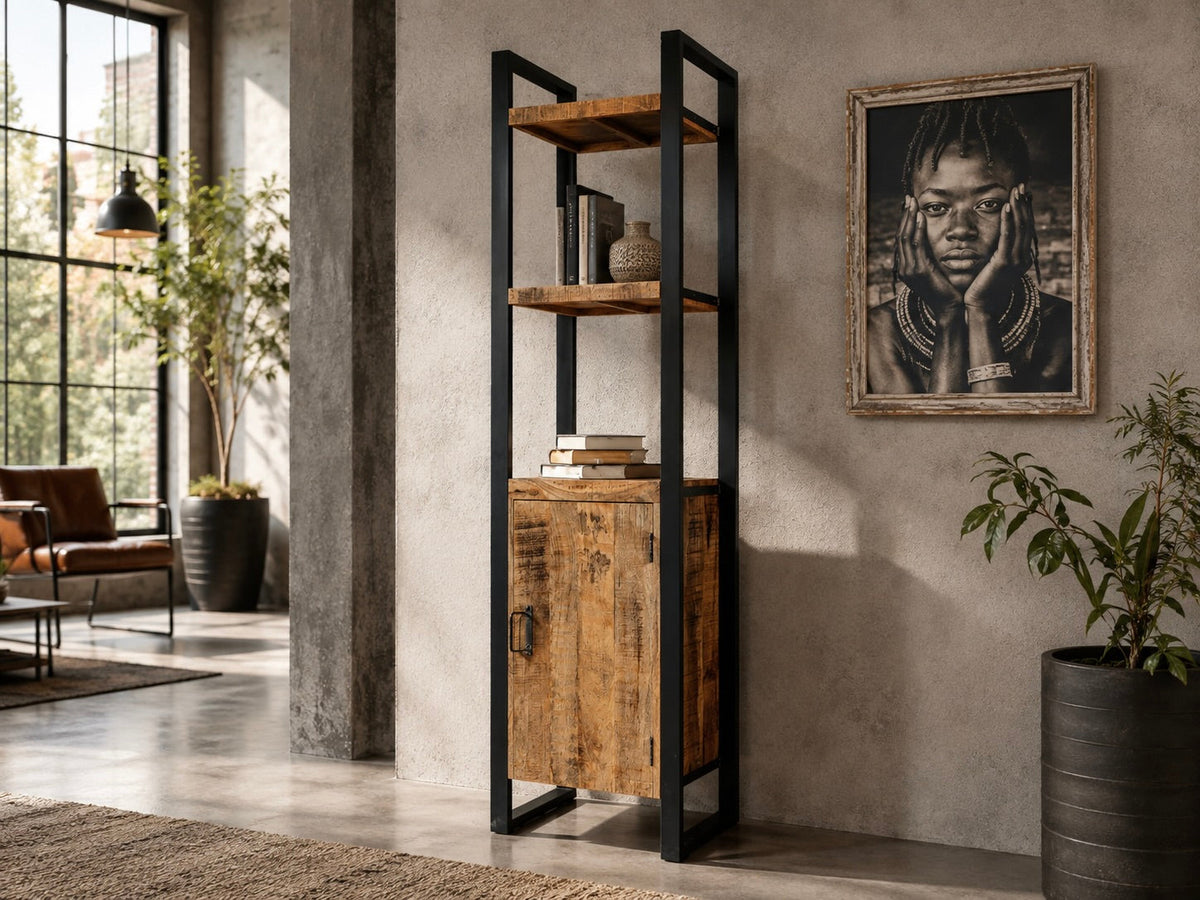 Etagère Riva en bois de manguier
