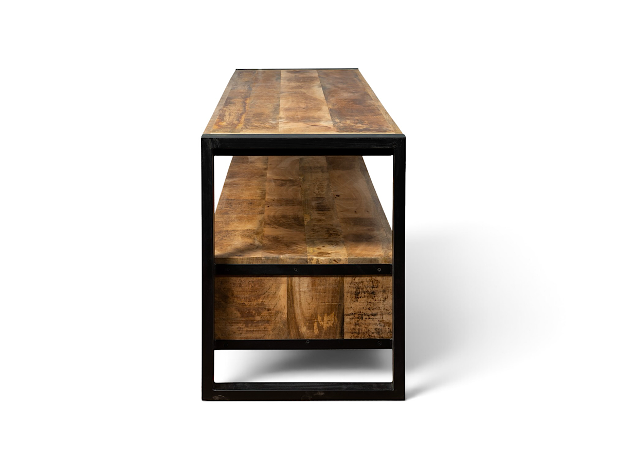 Mango wood TV stand