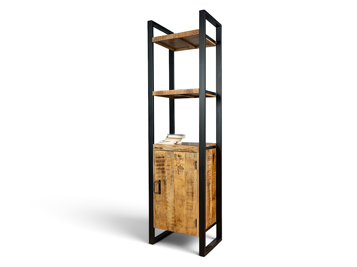 Riva shelf made of mango wood