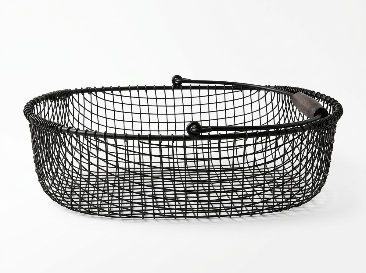Oval Metal Basket