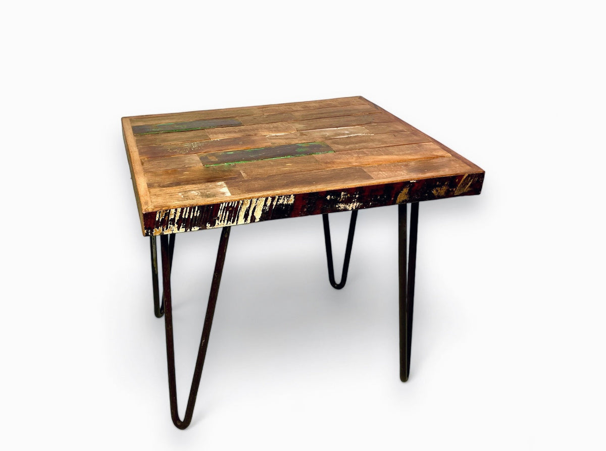 Small wooden side table