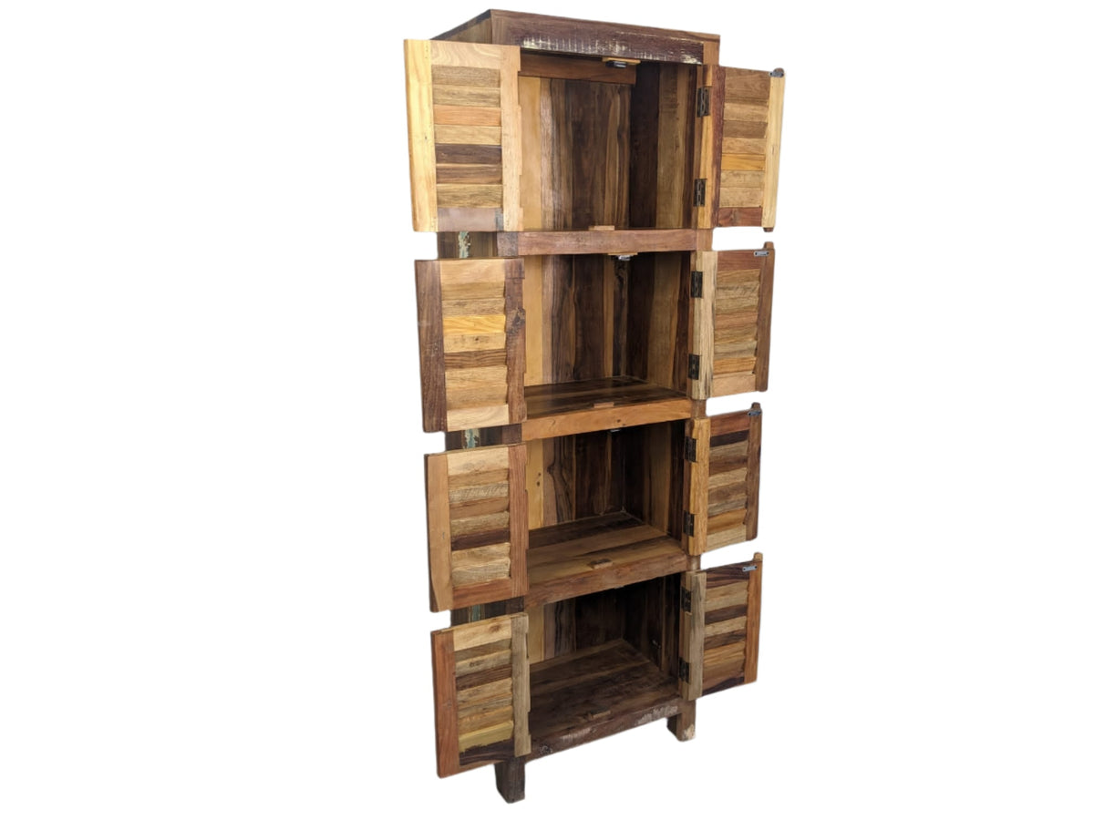 Armoire 8 portes Balan en bois recyclé