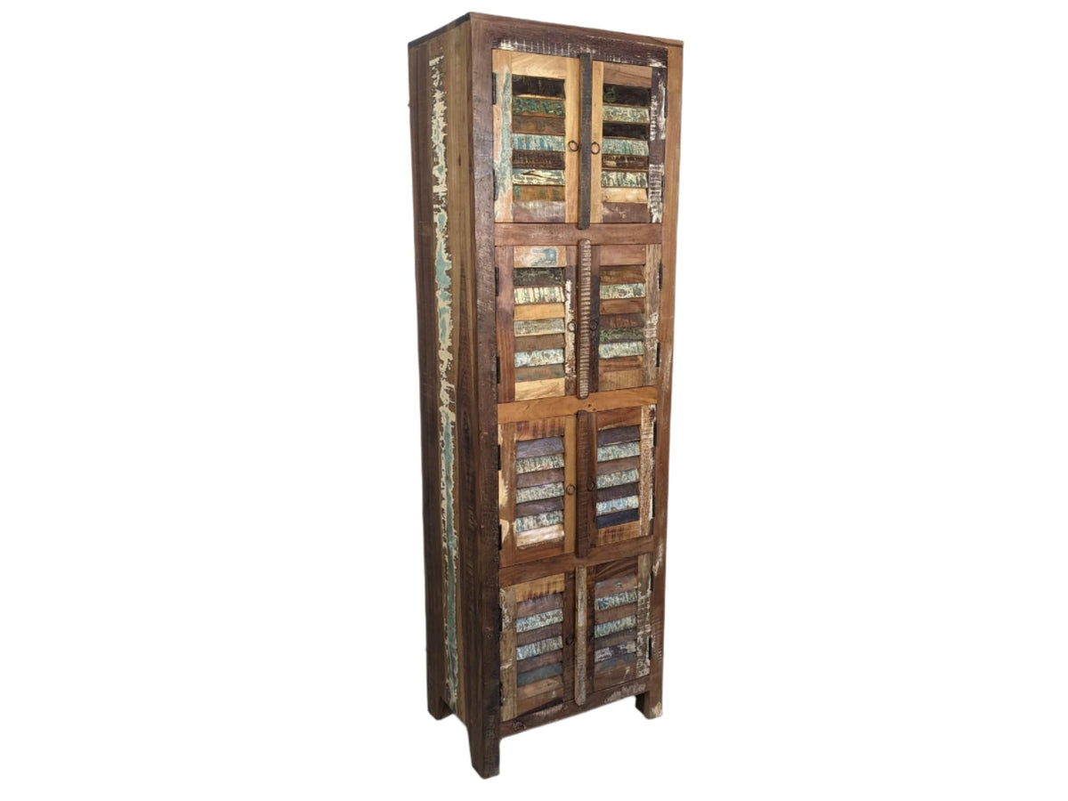 Armoire 8 portes Balan en bois recyclé