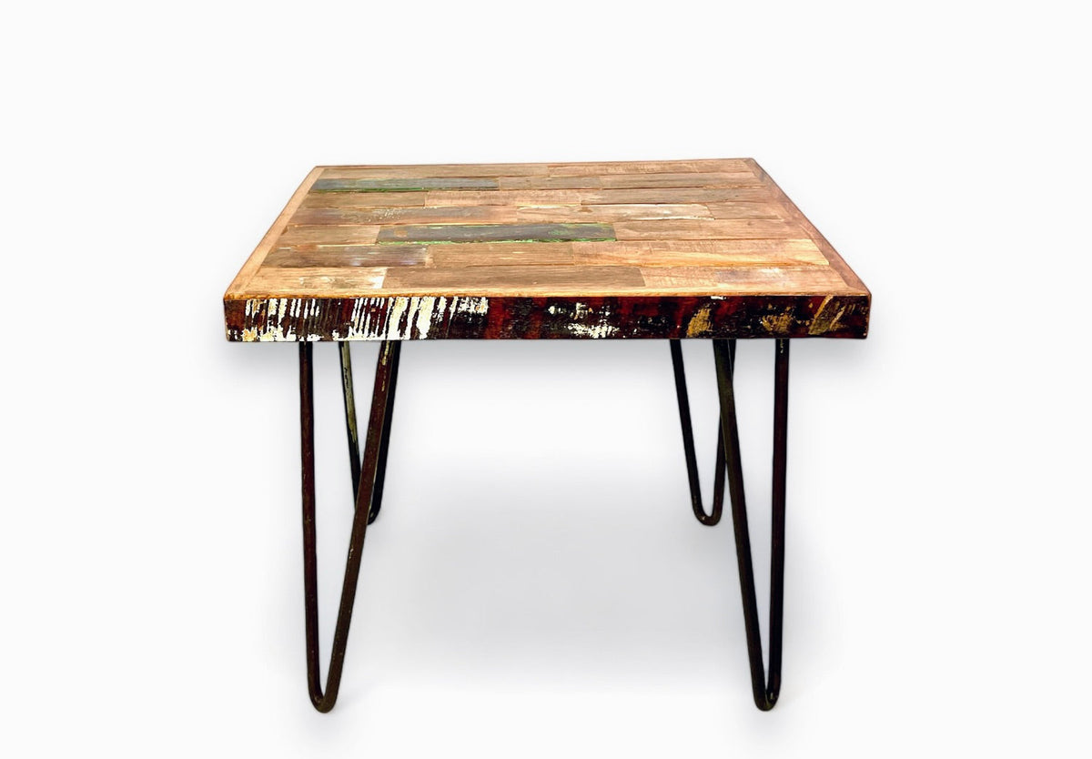 Small wooden side table