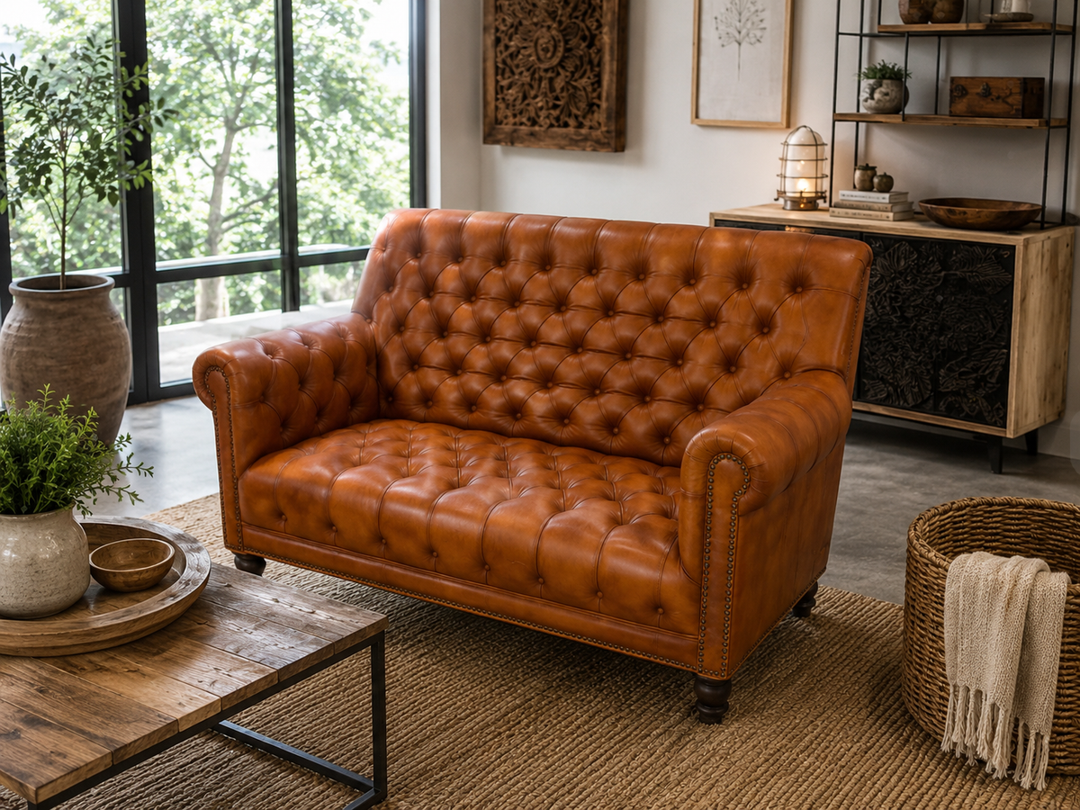 Collection Chesterfield en cuir