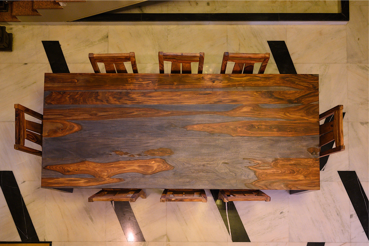 Rosewood dining table