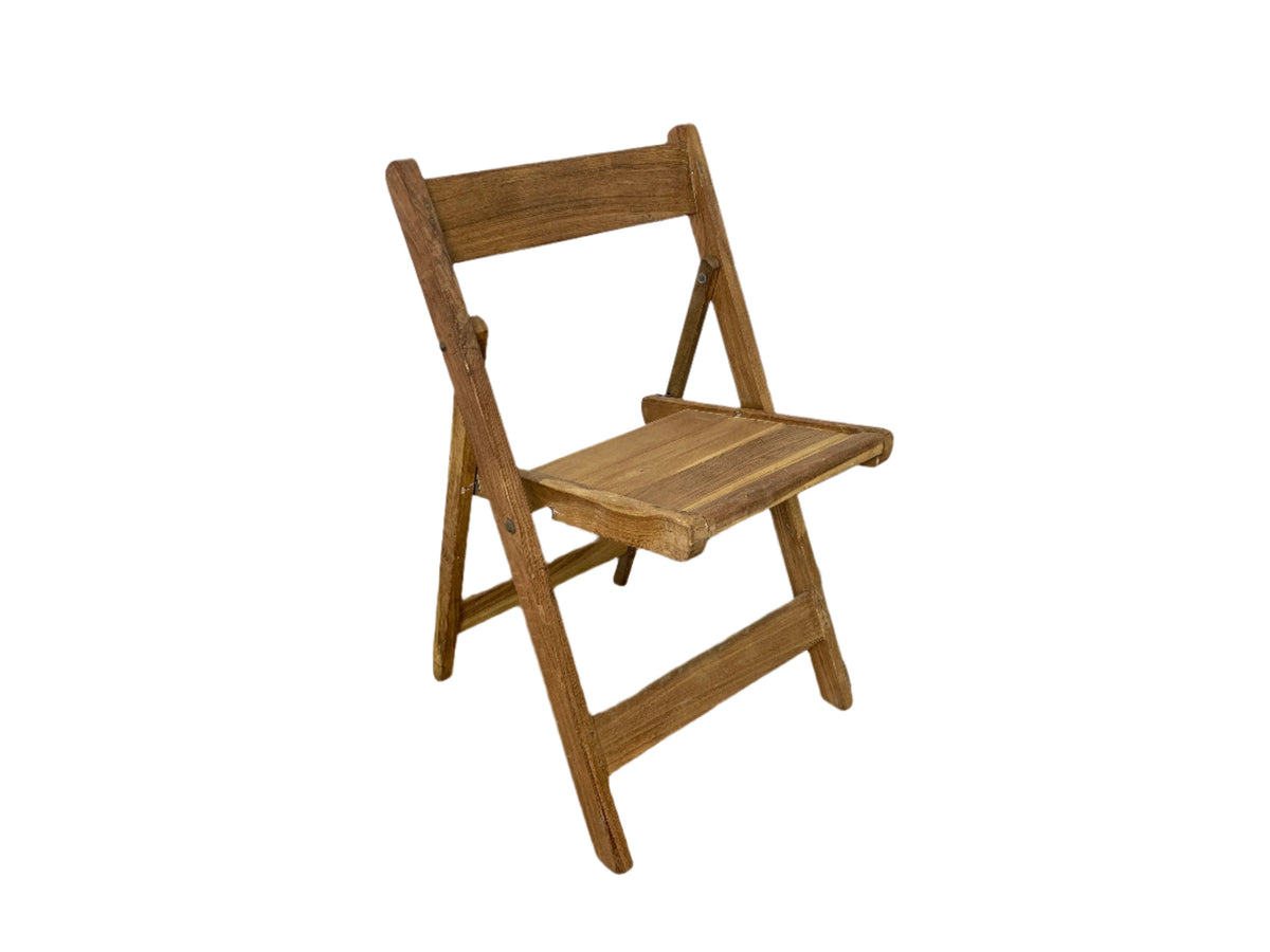 Chaise Pliante en teck