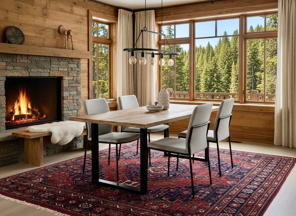 Sagar dining table in mango wood