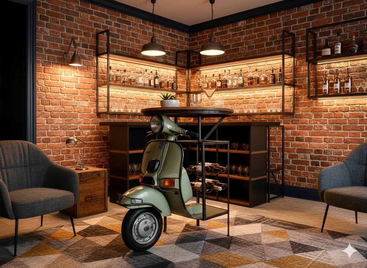 Bistro table scooter