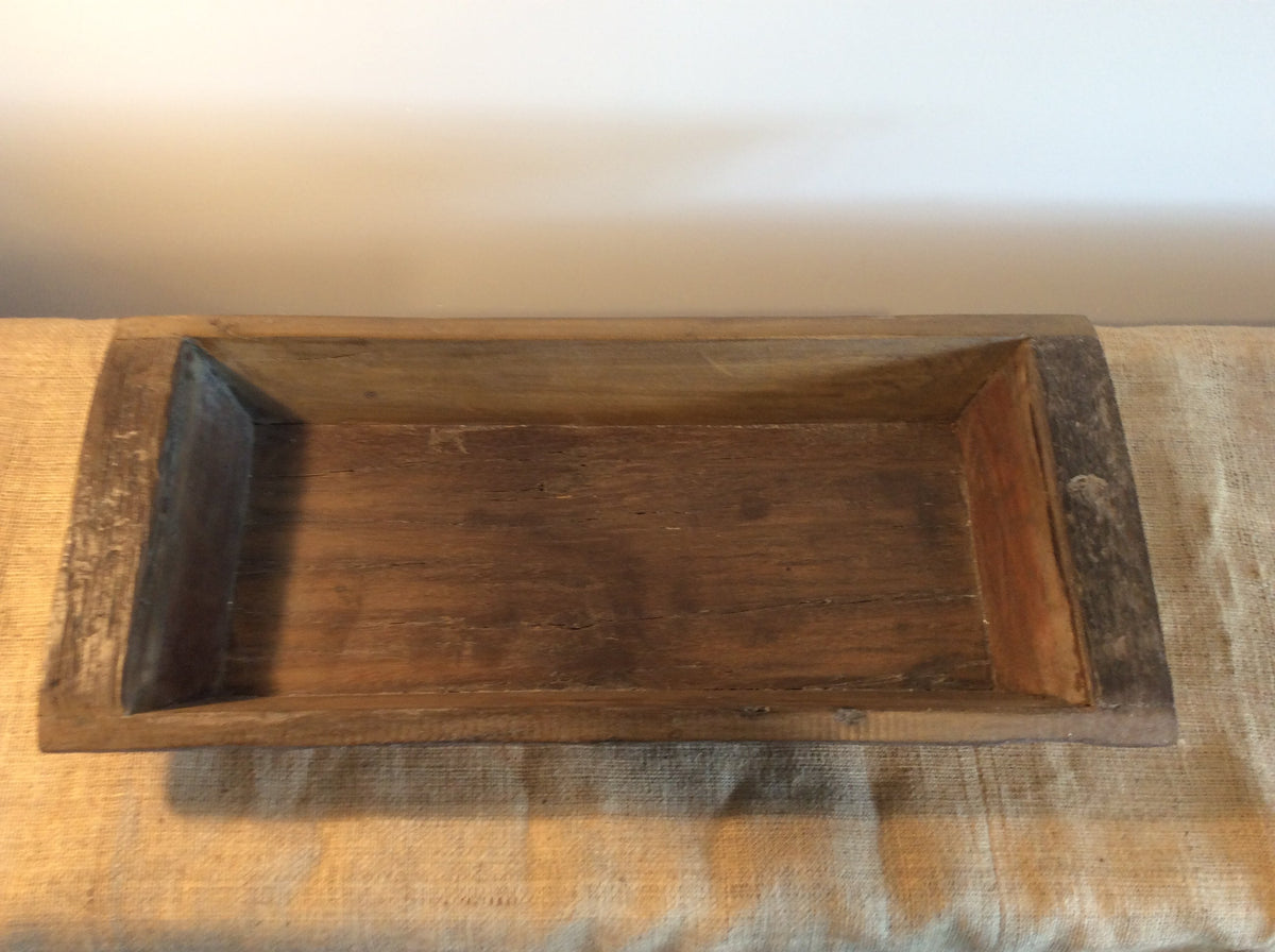 Plateau en bois de teck