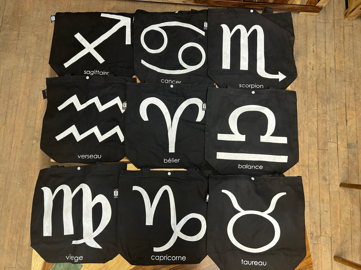 TOTE BAG SIGNE ASTROLOGIQUE