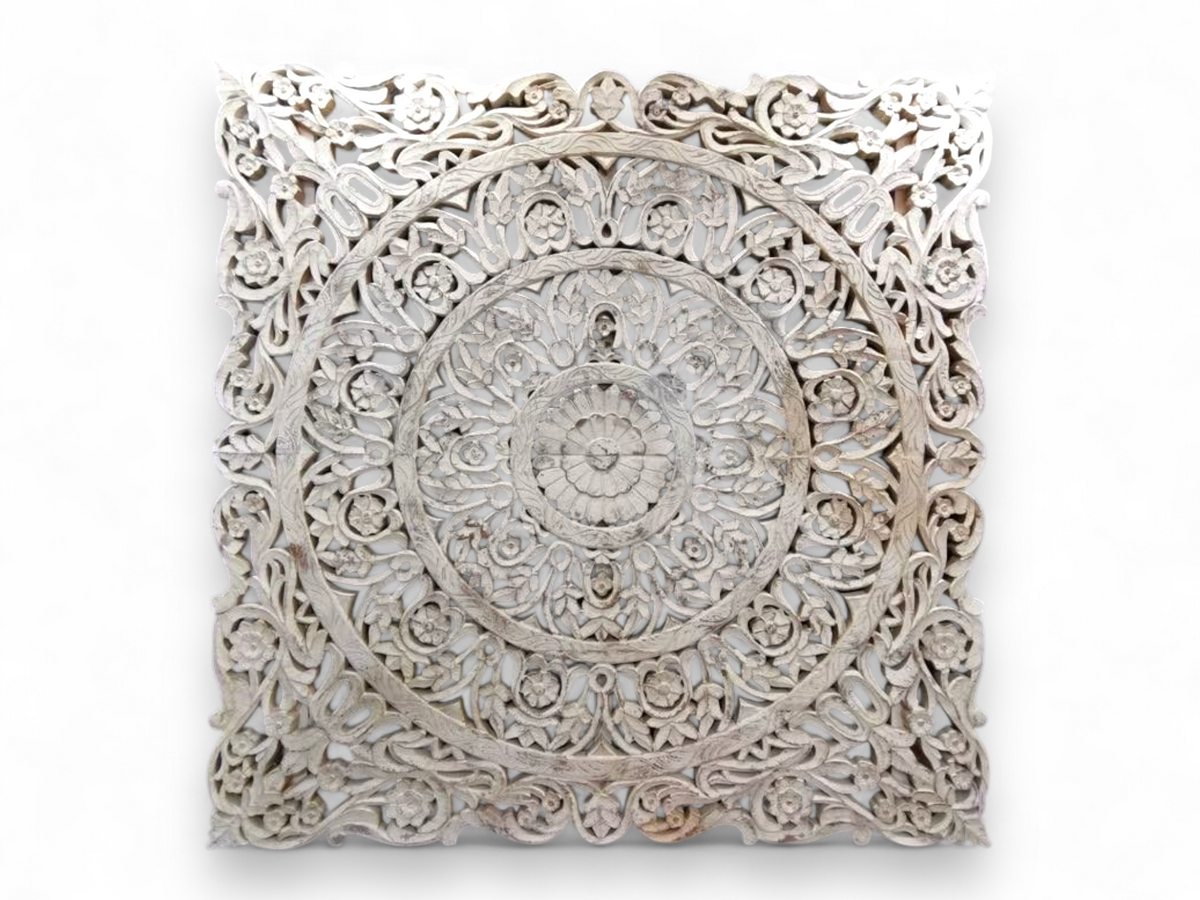 Wooden lace panels