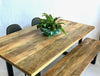 Sagar dining table in mango wood