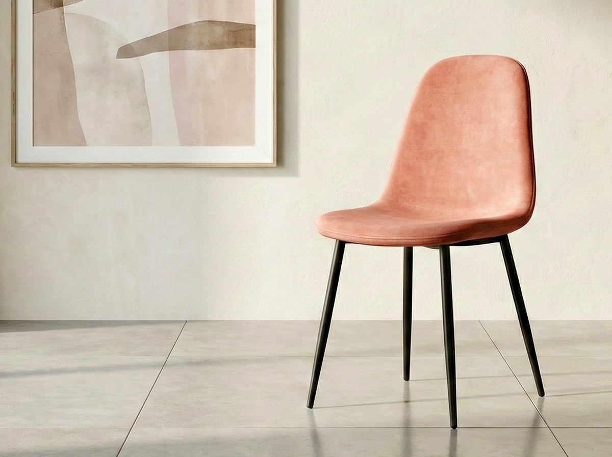 "Pink Velvet" chair
