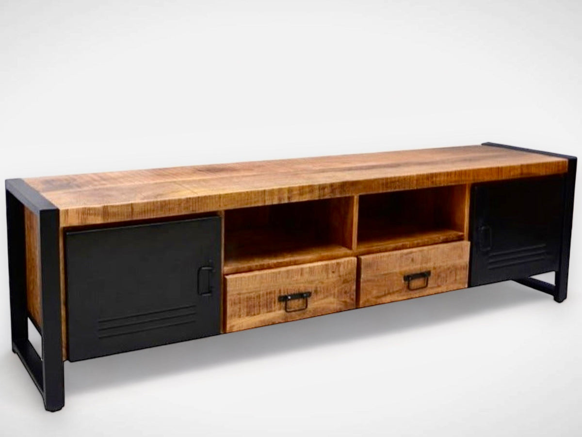 Avia TV cabinet made of mango wood