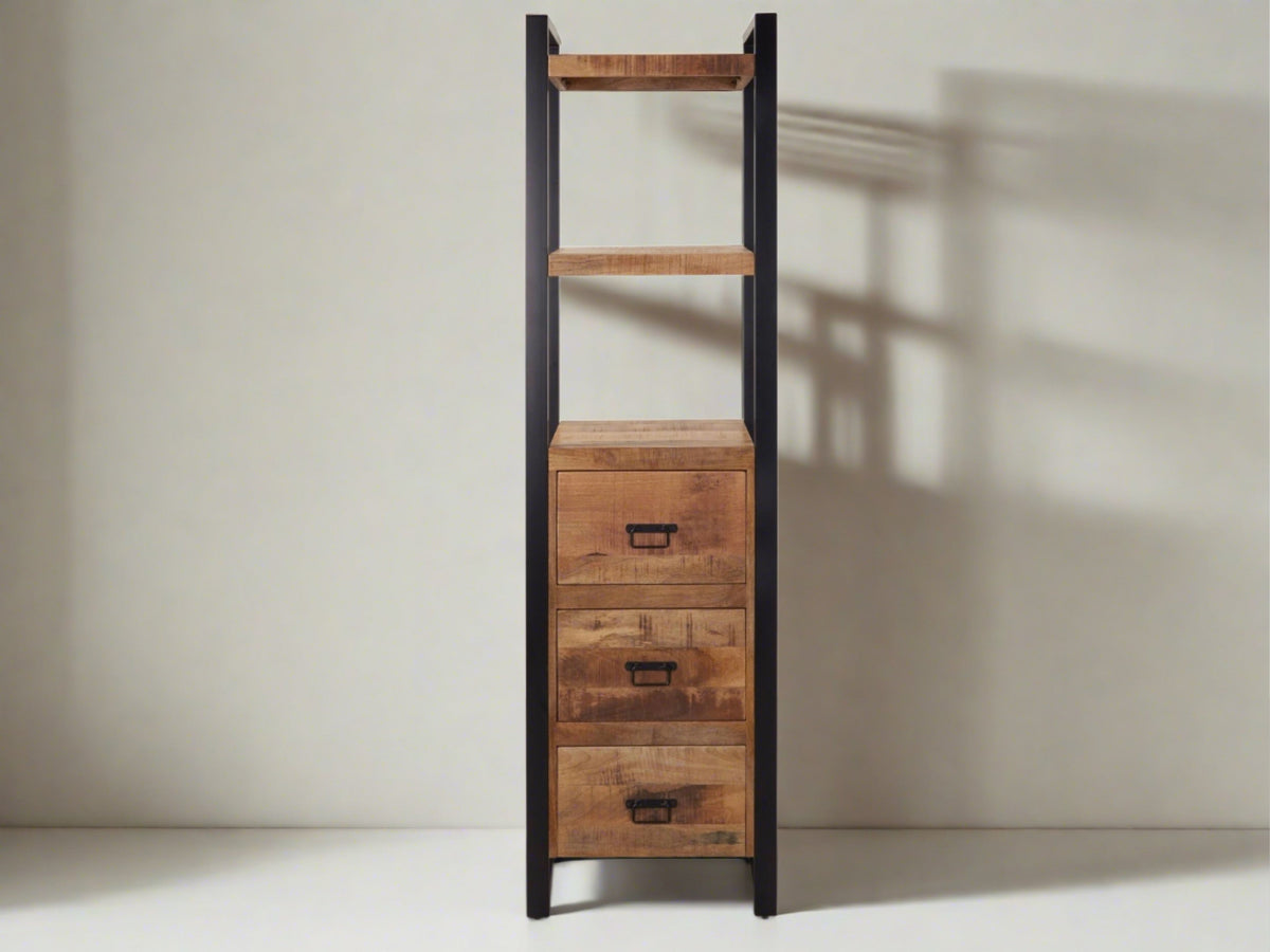 Avia shelf made of mango wood