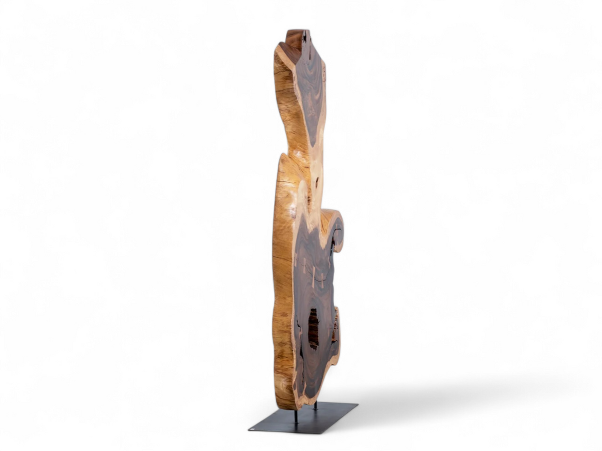 Suar Wood Sculpture - Unique Work