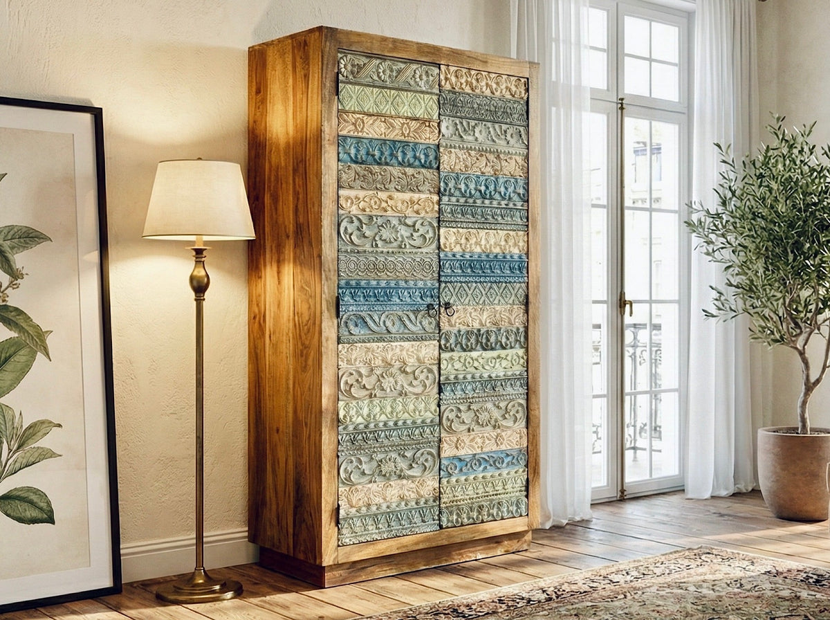 carved wardrobe