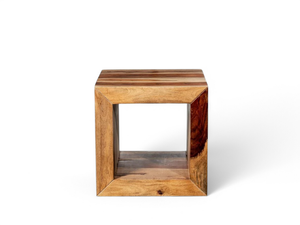 Cube en bois de rose