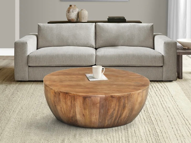 Round coffee table
