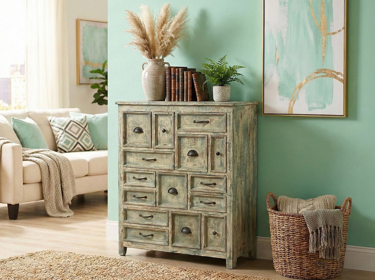 Selina multi-drawer chest of drawers