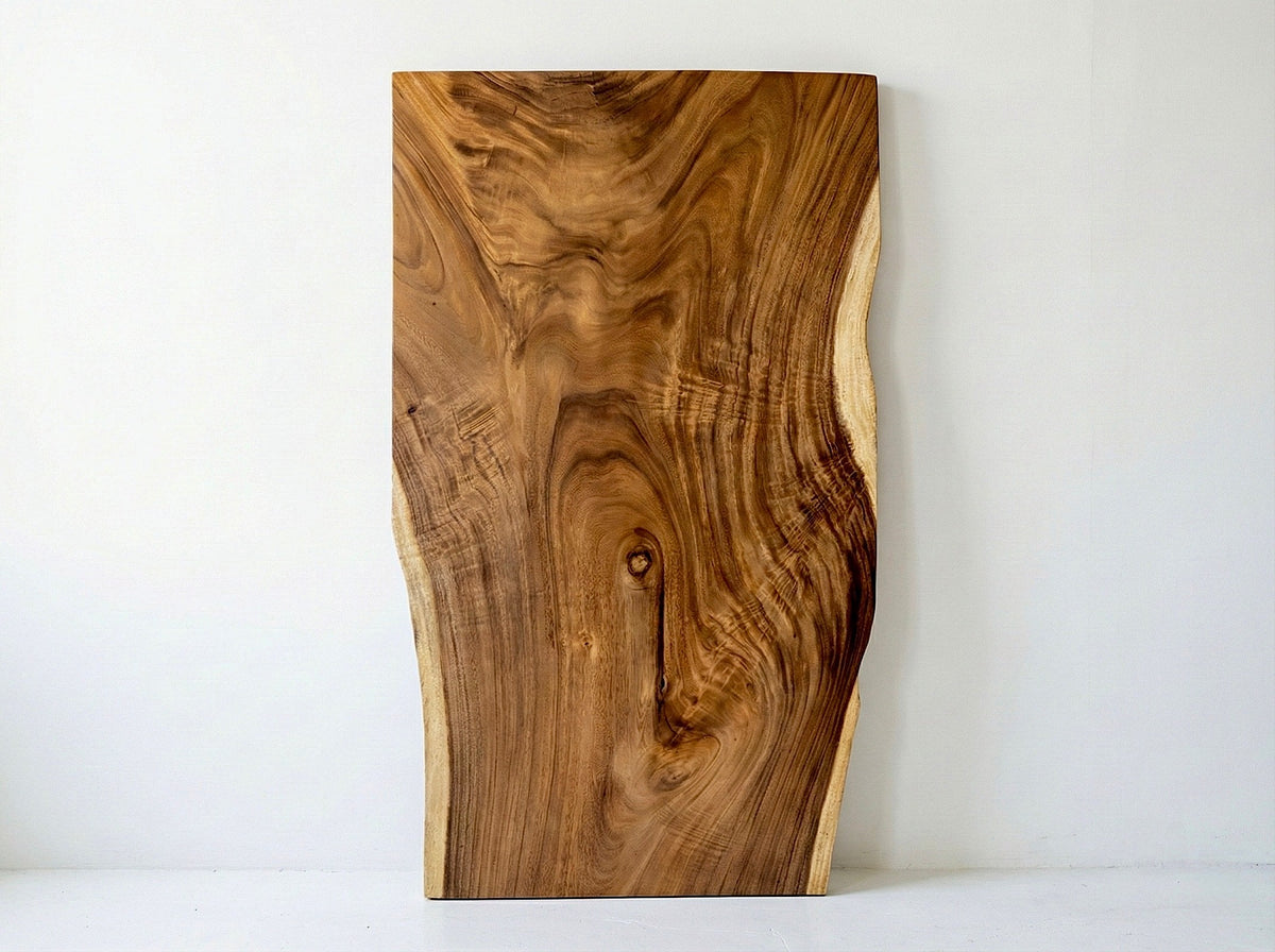 slab live edge en bois de Suar massif 1.80 mètre