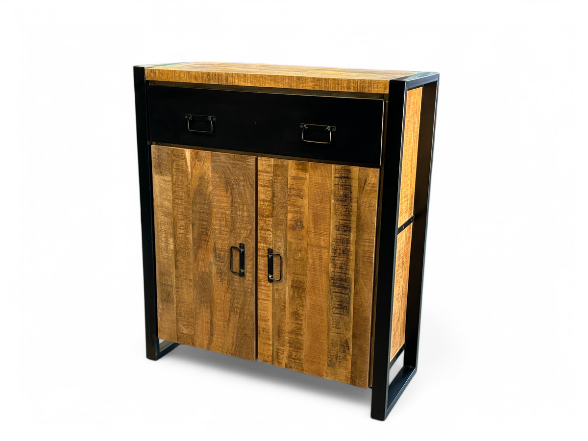 Cabinet Vivana 2 portes en bois de manguier