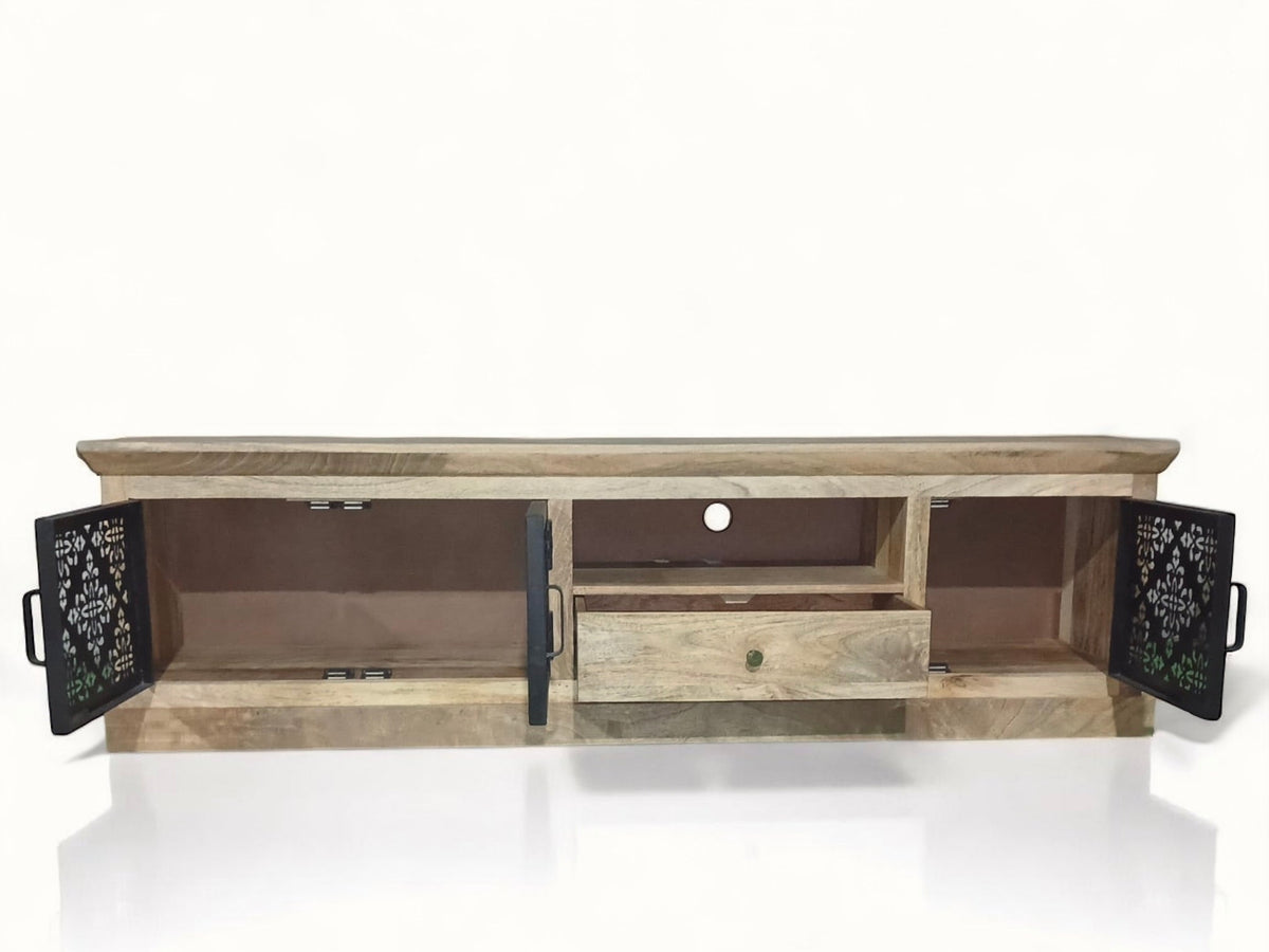 Meuble Télé Gotan en bois de manguier