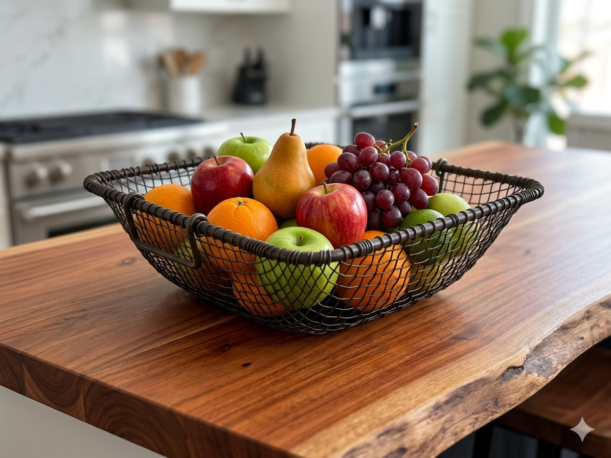 Square Metal Basket