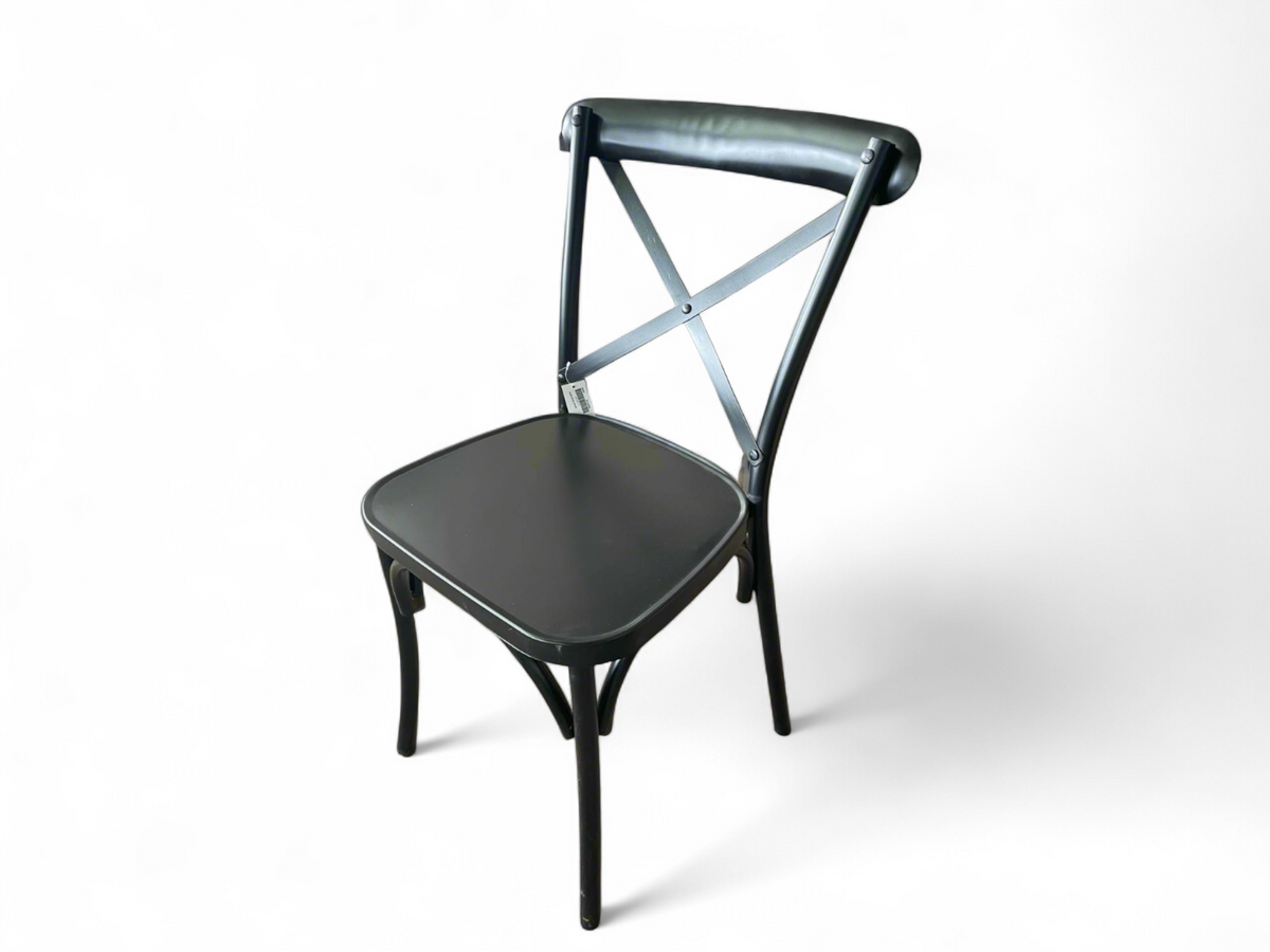 Chaise Noir en Métal