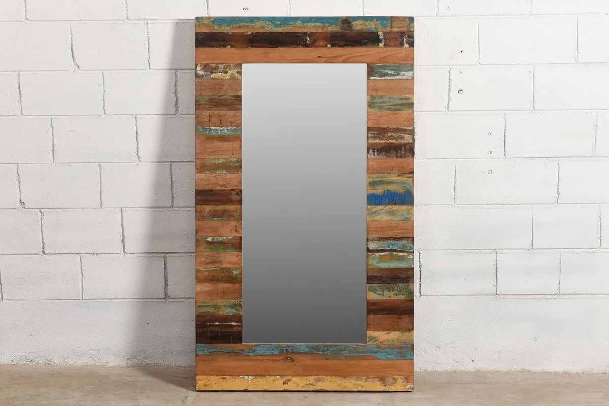 Miroir Bois Recyclé