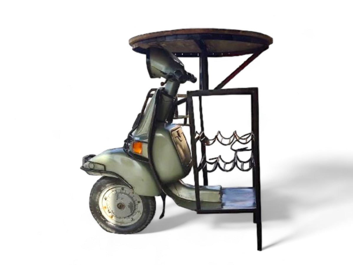 Bistro table scooter