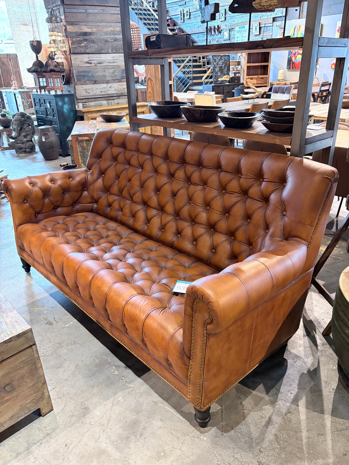 Collection Chesterfield en cuir