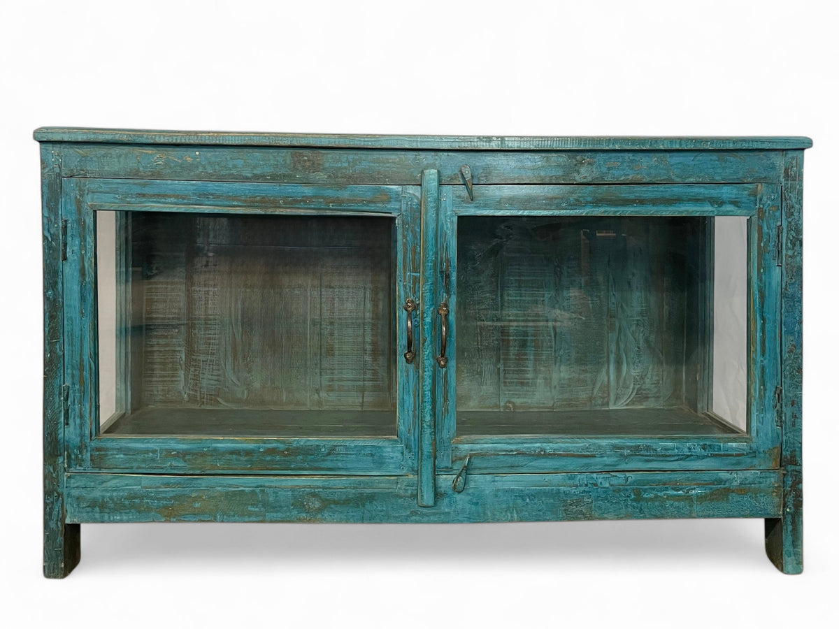 Cabinet antique bleu