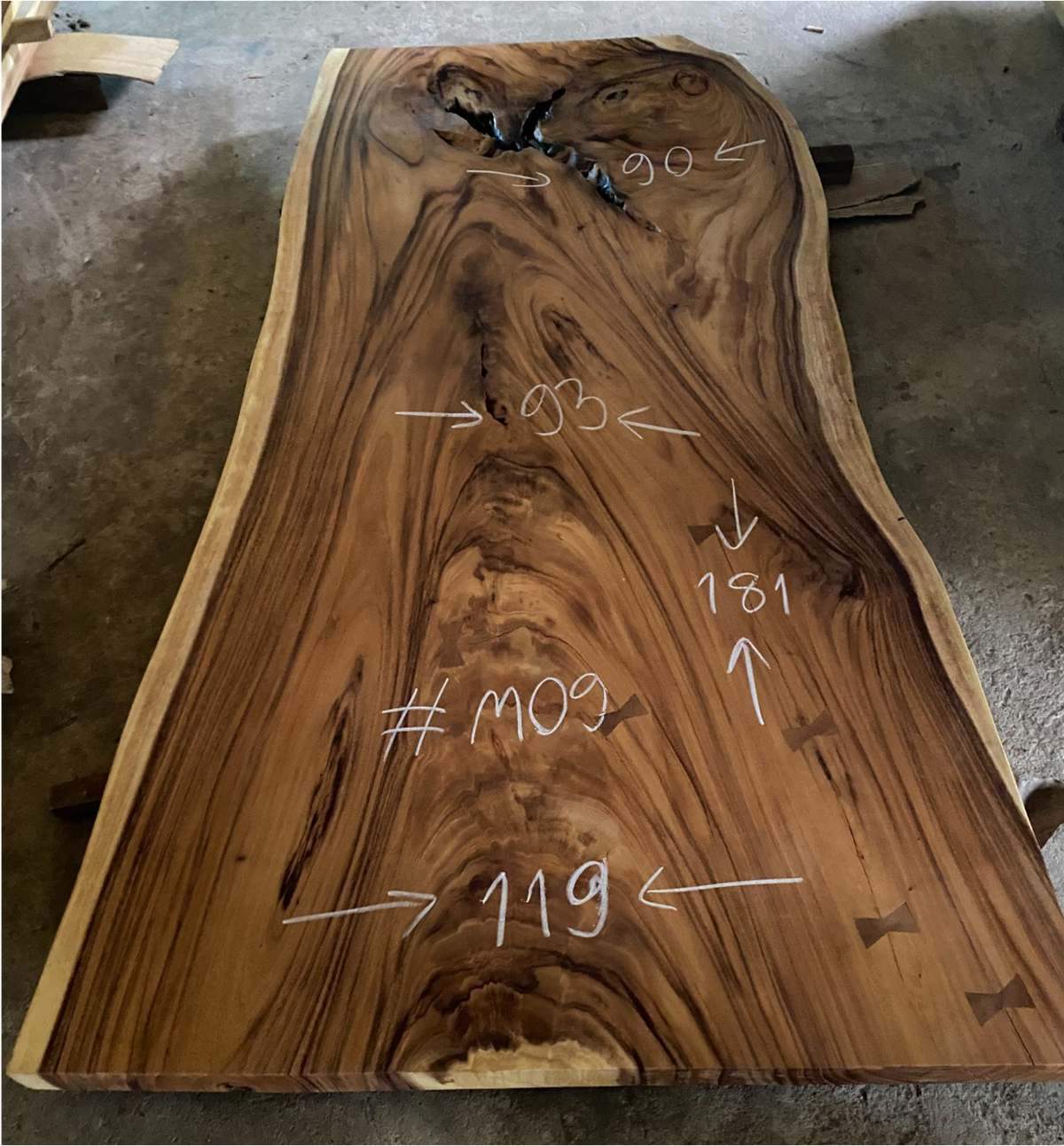 Live Edge Slab (70")