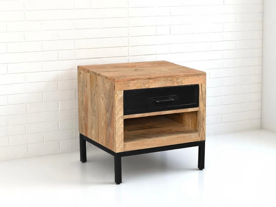 Sagar Mango Wood Nightstand