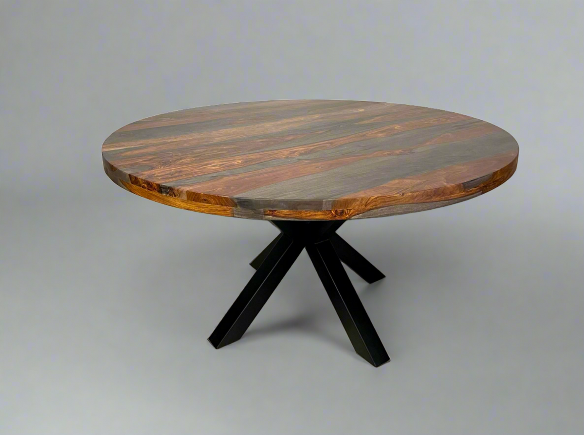 Table Ronde en Bois de Rose