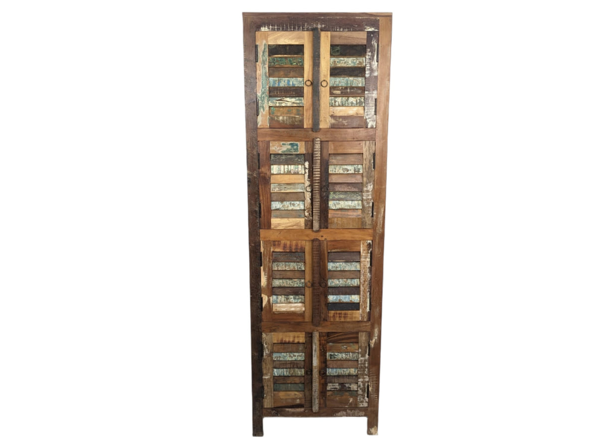 Armoire 8 portes Balan en bois recyclé