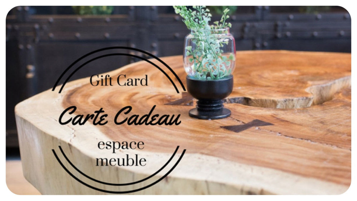 Carte Cadeau Espace Meuble