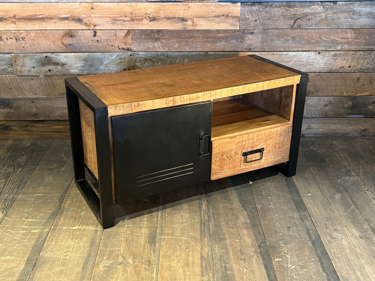 Meuble télé Riva en bois de manguier